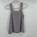 women Eileen Fisher Silk Tank Soft Lavender Top XXS