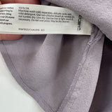 women Eileen Fisher Silk Tank Soft Lavender Top XXS