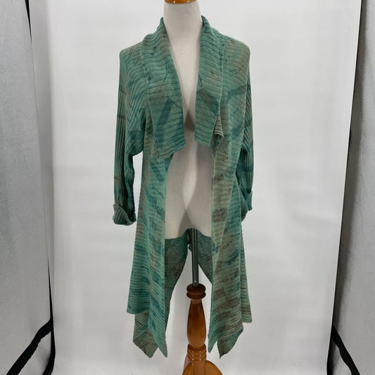 women Aratta - Anthro Cardigan Green Sweater S