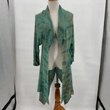 women Aratta - Anthro Cardigan Green Sweater S