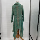women Aratta - Anthro Cardigan Green Sweater S