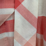 women Alex Marie Plaid Peach and White Dress 12