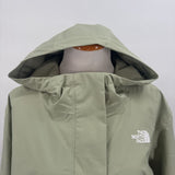 women The North Face NWT City Breeze Parka Tea Green Jacket 2X