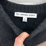 women The Cashmere Project Chevron Brown & Black Sweater XS