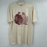 women Oneita Custom Artist Made Tee Cream Multi Top L