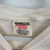 women Oneita Custom Artist Made Tee Cream Multi Top L