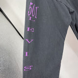 unisex Levi's Vintage Hooded Graphic Tee Black Multi Top XL