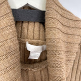 women H&M Turtleneck Vest Tan Sweater L