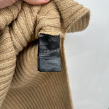 women H&M Turtleneck Vest Tan Sweater L