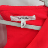 women Athleta Sleeveless Bright Coral Dress XL
