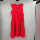 women Athleta Sleeveless Bright Coral Dress XL