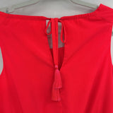 women Athleta Sleeveless Bright Coral Dress XL