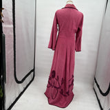 women Vintage 40s/50s Chenille Robe Pink Intimates/Sleepwear S/M
