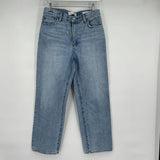women Dress Forum Marlo High Rise Loose Blue Jeans 28L