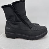 women JBU Snowbound Zip Boot Black Shoes 7