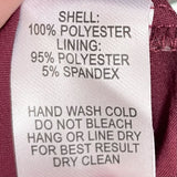 women Lulu's Dreamy Romance Burgundy Dress XS