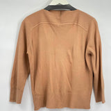 women Darlene Vintage Tan Sweater L