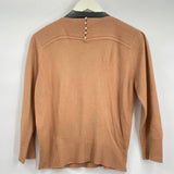 women Darlene Vintage Tan Sweater L
