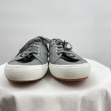 women Superga Canvas Sneakers Gray Shoes 7.5