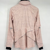 women Lululemon Runaway Jacket Speckle Dot Blush Pink Activewear 6