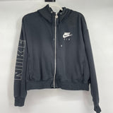 women Nike Air Hooded Sweatshirt Black Activewear L
