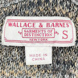 men Wallace & Barnes Linen Blend Abstract Pattern Crewneck Neutrals Sweater