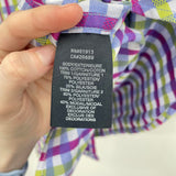 men Robert Graham Plaid Dress Shirt Multi Top L