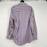 men Robert Graham Plaid Dress Shirt Multi Top L