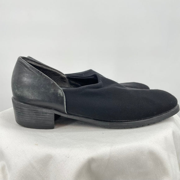 women Munro Slip-On Black Shoes 10