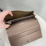 women Jimmy Choo NWT Brushed Metallic Wallet Blush Purse
