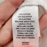 women Treasure & Bond Crisp Button Front White Top M