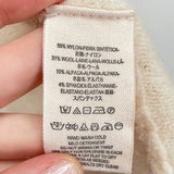 women Free People Cascade Cardigan Cream Sweater XS