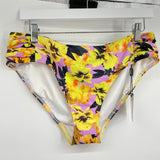 women NipTuck NWT Joanne Bikini Floral Set Purple Yellow Multi Swimwear 12