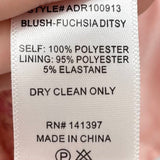women ASTR Floral Milkmaid Pink Cream Dress M