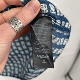 women Urban Outfitters NWT Butterfly Wrap Blue Dress S