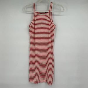 women Vero Moda NWT Striped Tank Tan Red Dress S