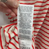 women Vero Moda NWT Striped Tank Tan Red Dress S
