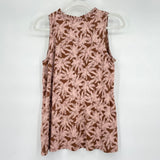 women J.Jill NWT Cotton Blend Tank Auburn Top S