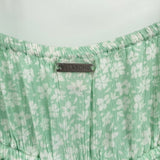 women Billabong Floral Tank Seafoam Dress XL