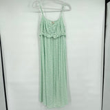 women Billabong Floral Tank Seafoam Dress XL