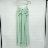 women Billabong Floral Tank Seafoam Dress XL