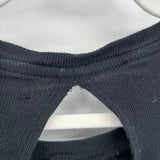 women Known Supply Keyhole Midi Tank Black Dress S