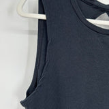 women Known Supply Keyhole Midi Tank Black Dress S