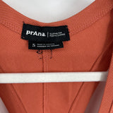 women Prana Tank Salmon Knit Top S