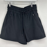 women Athleta High Waisted Stretch Waist Black Shorts S