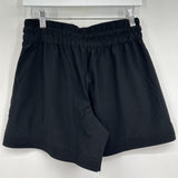 women Athleta High Waisted Stretch Waist Black Shorts S