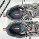 men Merrell Trek Shoes Black Gray Red Shoes 10