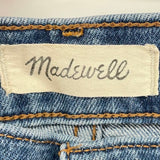 women Madewell Medium Wash Perfect Vintage Straight Blue Jeans 29/8