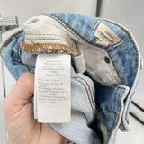 women Madewell Light Wash Classic Straight Jean Blue Jeans 29/8