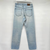 women Madewell Light Wash Classic Straight Jean Blue Jeans 29/8